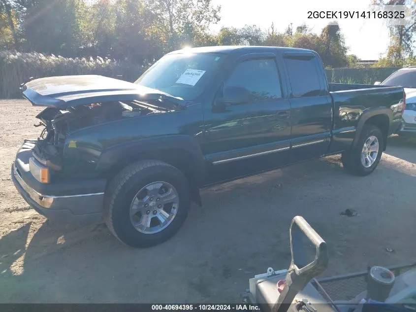 2004 Chevrolet Silverado 1500 Ls VIN: 2GCEK19V141168325 Lot: 40694395