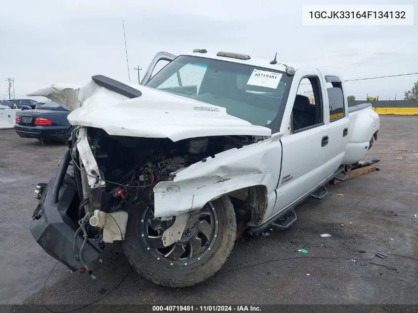 2004 Chevrolet Silverado 3500 Ls VIN: 1GCJK33164F134132 Lot: 40719481