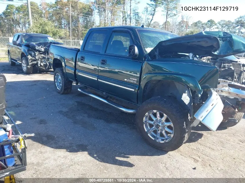 2004 Chevrolet Silverado 2500Hd Lt VIN: 1GCHK23114F129719 Lot: 40725551