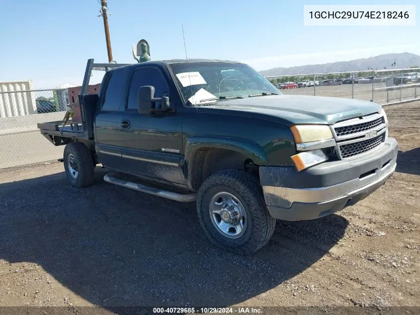 2004 Chevrolet Silverado 2500Hd Ls VIN: 1GCHC29U74E218246 Lot: 40729685