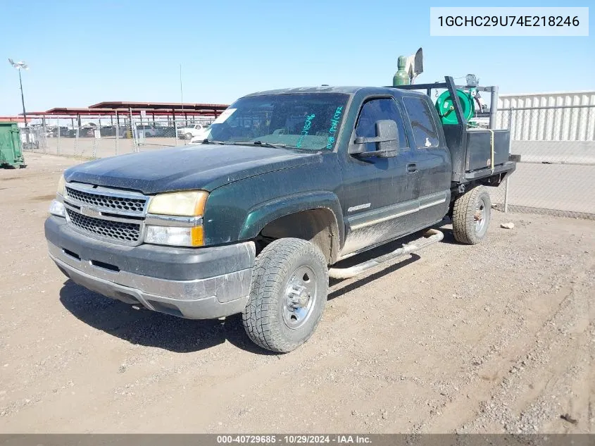 2004 Chevrolet Silverado 2500Hd Ls VIN: 1GCHC29U74E218246 Lot: 40729685