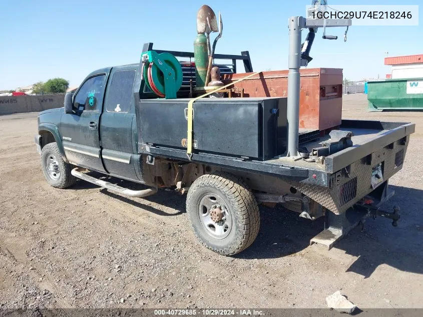 2004 Chevrolet Silverado 2500Hd Ls VIN: 1GCHC29U74E218246 Lot: 40729685