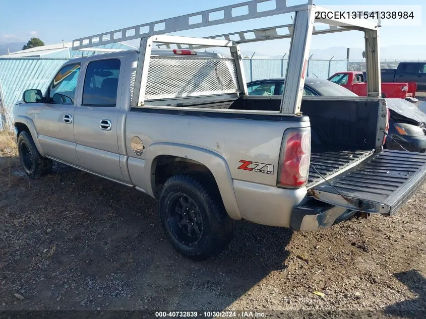 2004 Chevrolet Silverado 1500 Z71 VIN: 2GCEK13T541338984 Lot: 40732839