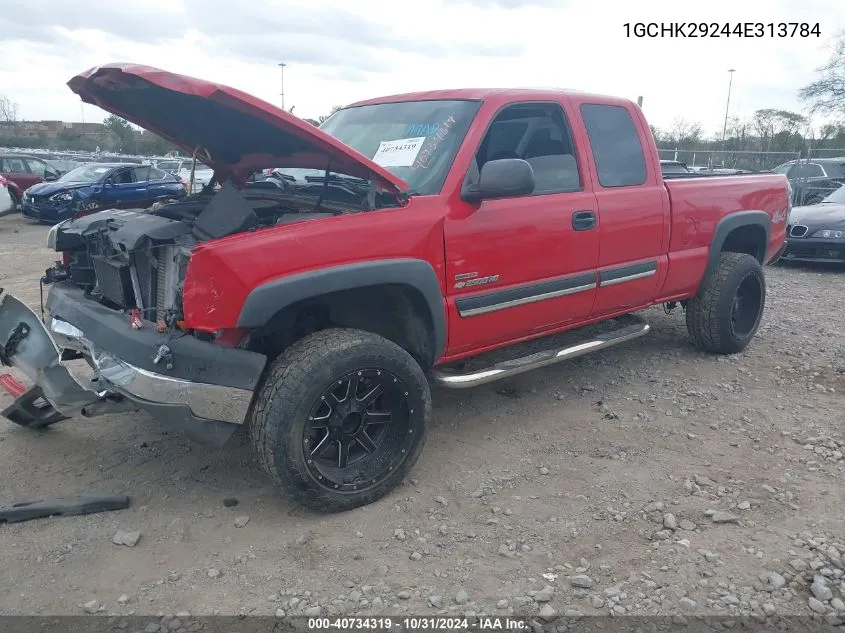 2004 Chevrolet Silverado K2500 Heavy Duty VIN: 1GCHK29244E313784 Lot: 40734319