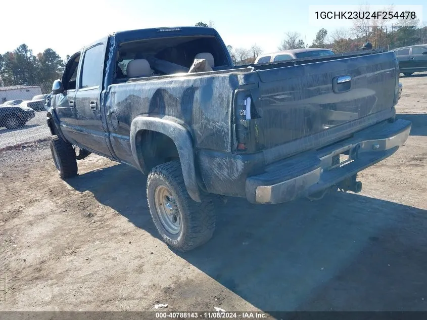 2004 Chevrolet Silverado 2500Hd Ls VIN: 1GCHK23U24F254478 Lot: 40788143