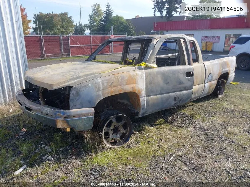 2004 Chevrolet Silverado 1500 Ls VIN: 2GCEK19T941164506 Lot: 40814448