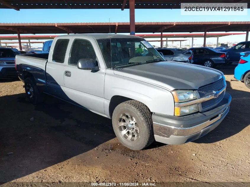 2004 Chevrolet Silverado 1500 Work Truck VIN: 2GCEC19VX41291845 Lot: 40822973