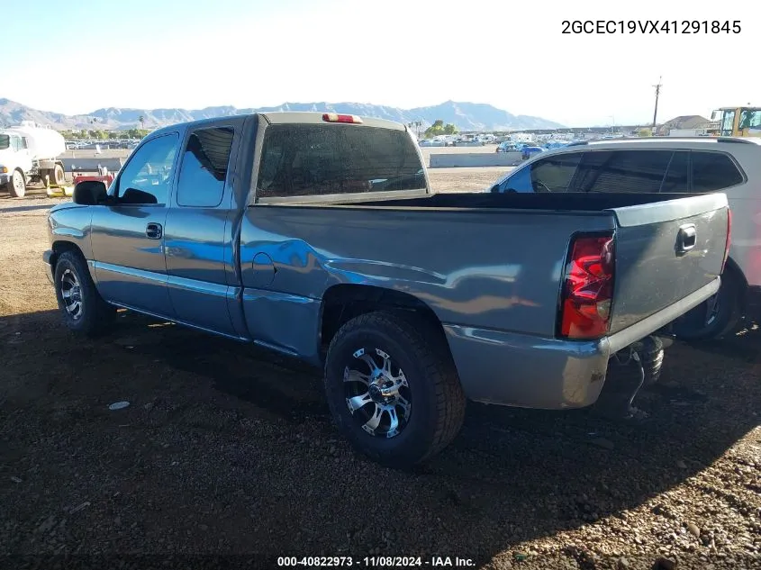 2004 Chevrolet Silverado 1500 Work Truck VIN: 2GCEC19VX41291845 Lot: 40822973