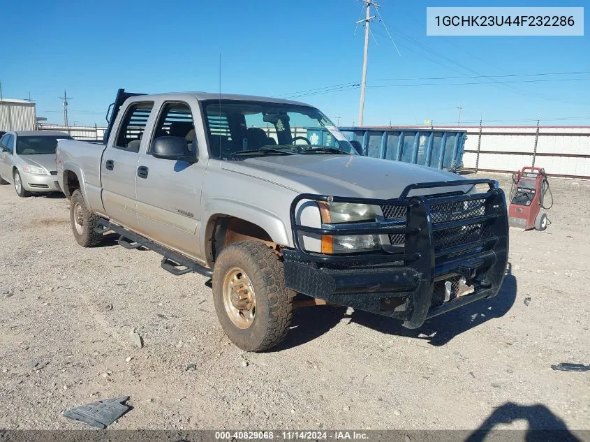 2004 Chevrolet Silverado 2500Hd Ls VIN: 1GCHK23U44F232286 Lot: 40829068