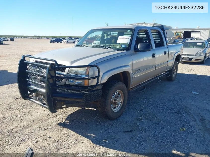 2004 Chevrolet Silverado 2500Hd Ls VIN: 1GCHK23U44F232286 Lot: 40829068