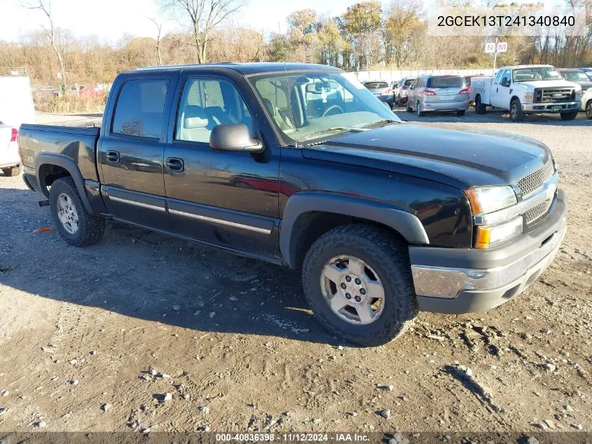 2004 Chevrolet Silverado 1500 Z71 VIN: 2GCEK13T241340840 Lot: 40836398