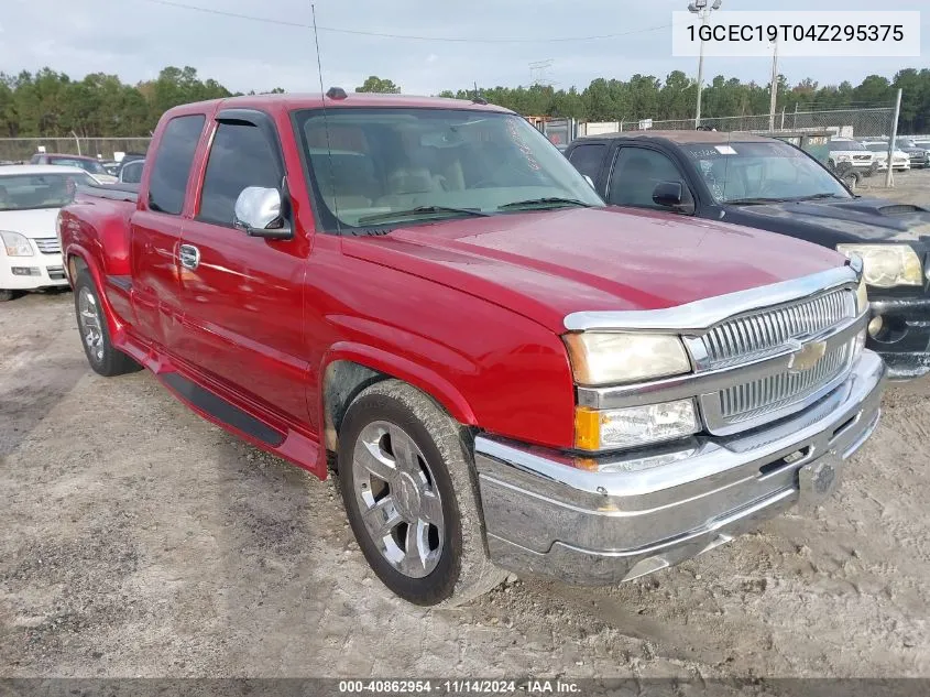 2004 Chevrolet Silverado 1500 Lt VIN: 1GCEC19T04Z295375 Lot: 40862954