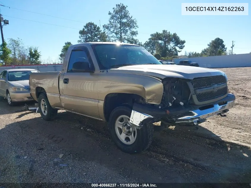 2004 Chevrolet Silverado 1500 Work Truck VIN: 1GCEC14X14Z162263 Lot: 40866237