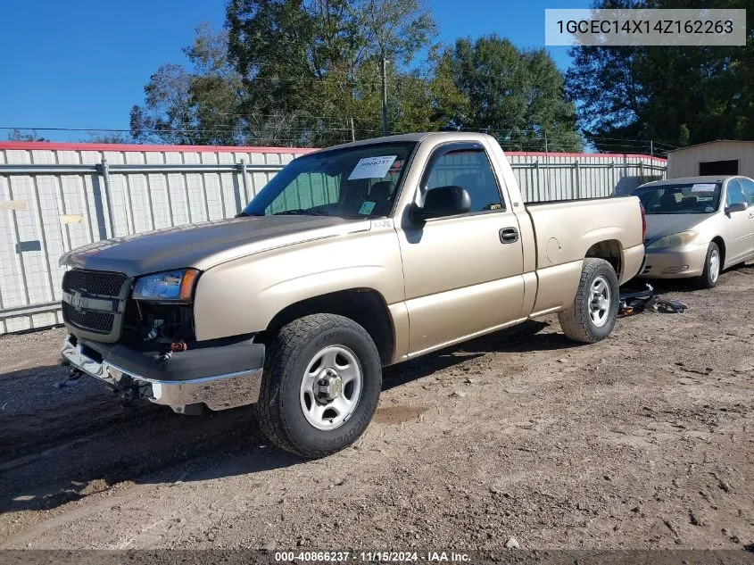 2004 Chevrolet Silverado 1500 Work Truck VIN: 1GCEC14X14Z162263 Lot: 40866237