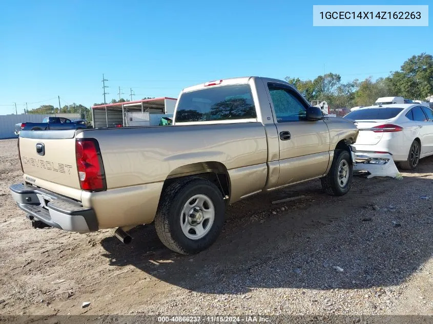 2004 Chevrolet Silverado 1500 Work Truck VIN: 1GCEC14X14Z162263 Lot: 40866237