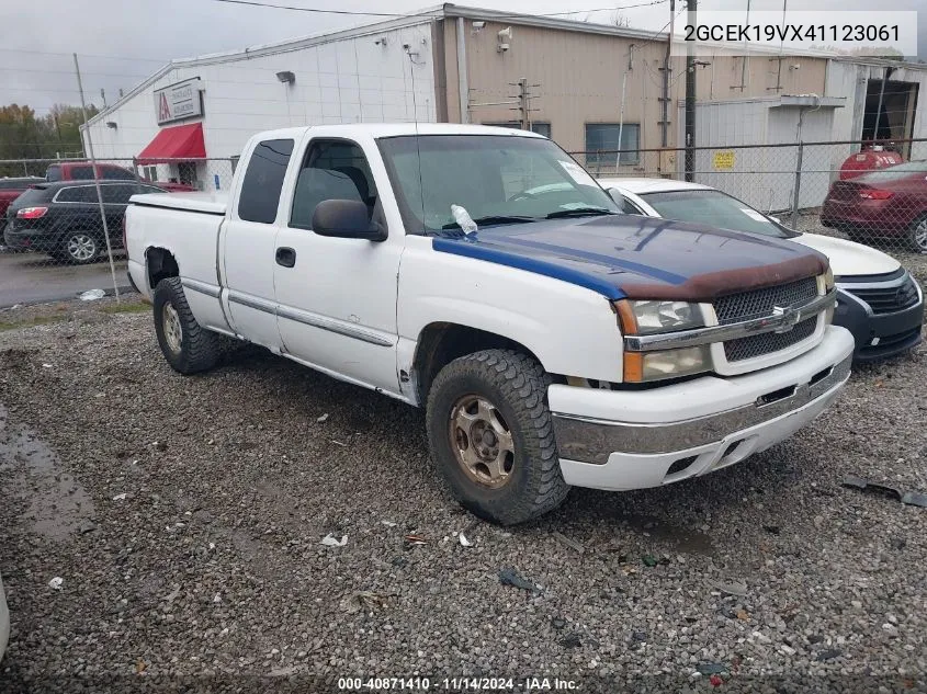 2004 Chevrolet Silverado 1500 Ls VIN: 2GCEK19VX41123061 Lot: 40871410