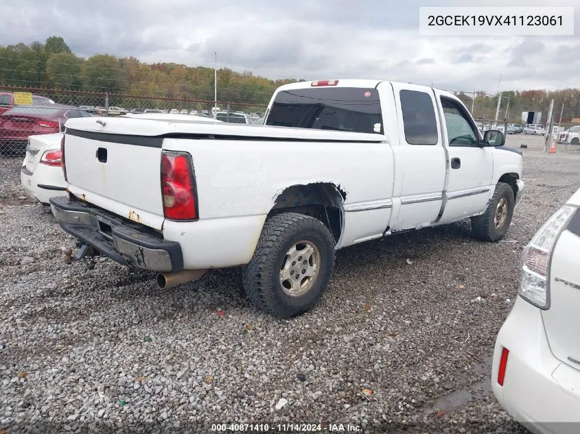 2004 Chevrolet Silverado 1500 Ls VIN: 2GCEK19VX41123061 Lot: 40871410