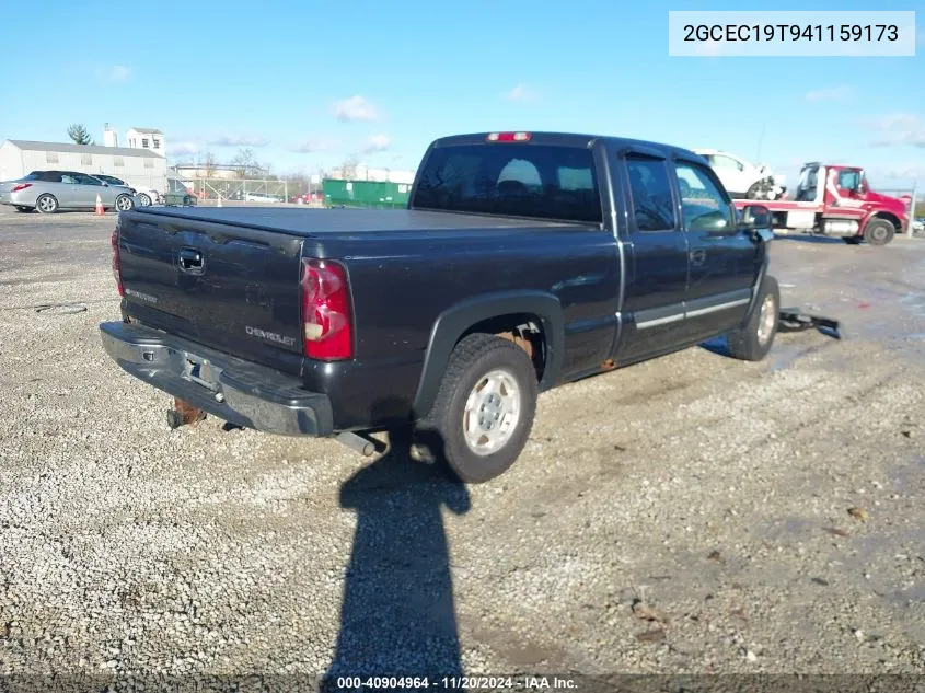 2004 Chevrolet Silverado 1500 Ls VIN: 2GCEC19T941159173 Lot: 40904964