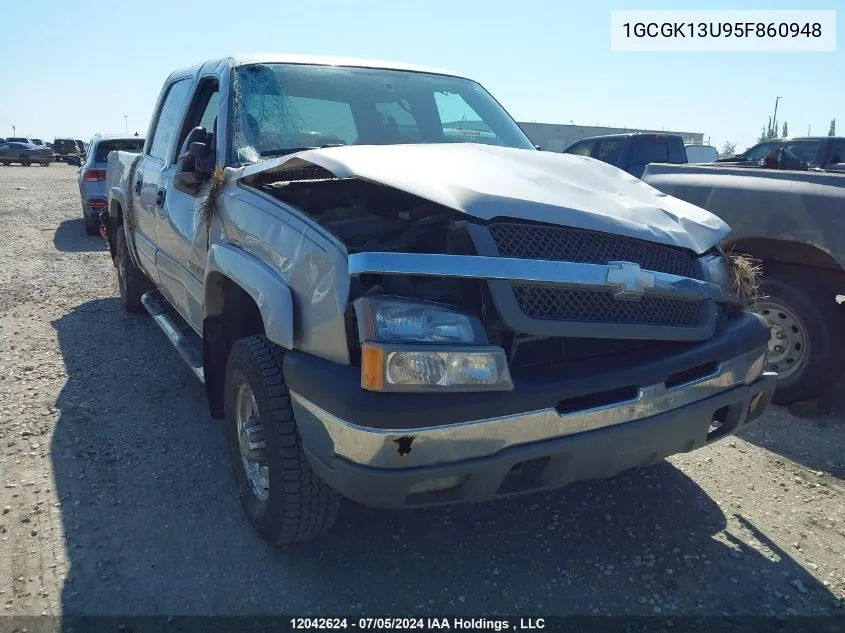 2005 Chevrolet Silverado 1500Hd VIN: 1GCGK13U95F860948 Lot: 12042624