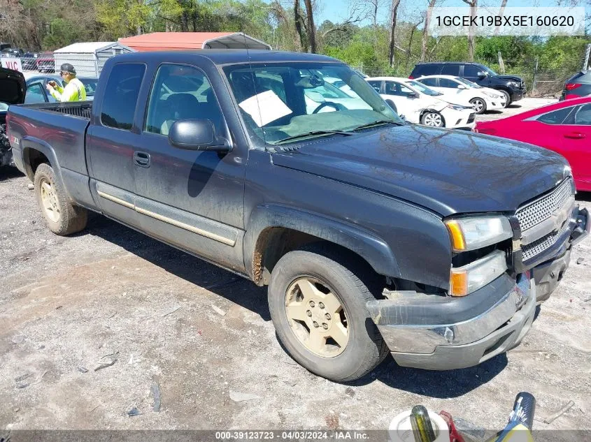 2005 Chevrolet Silverado 1500 Z71 VIN: 1GCEK19BX5E160620 Lot: 39123723