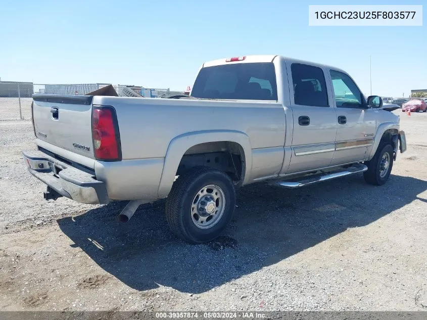 2005 Chevrolet Silverado 2500Hd Ls VIN: 1GCHC23U25F803577 Lot: 39357874