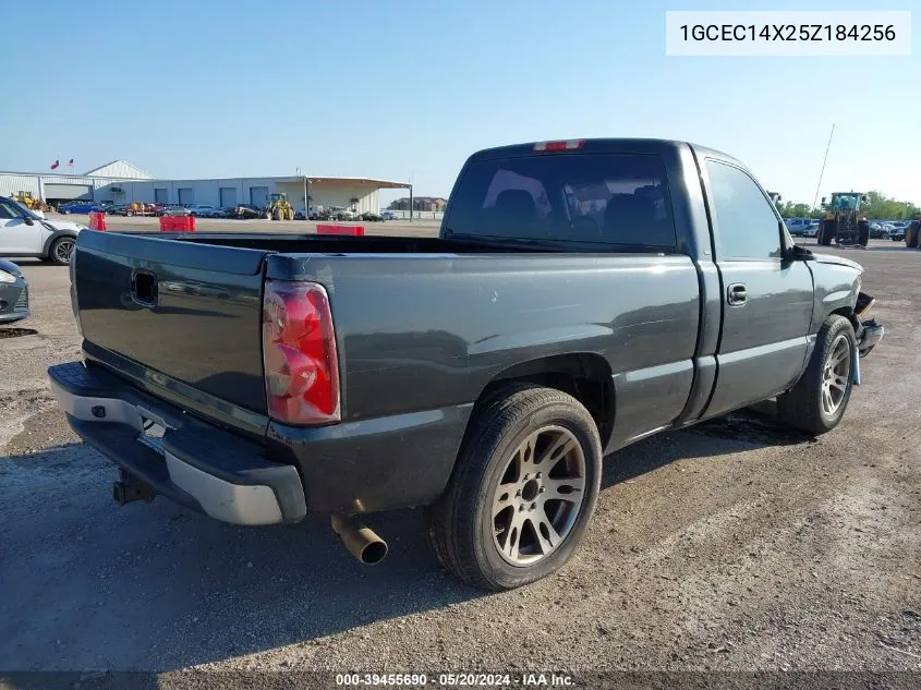 2005 Chevrolet Silverado 1500 Work Truck VIN: 1GCEC14X25Z184256 Lot: 39455690