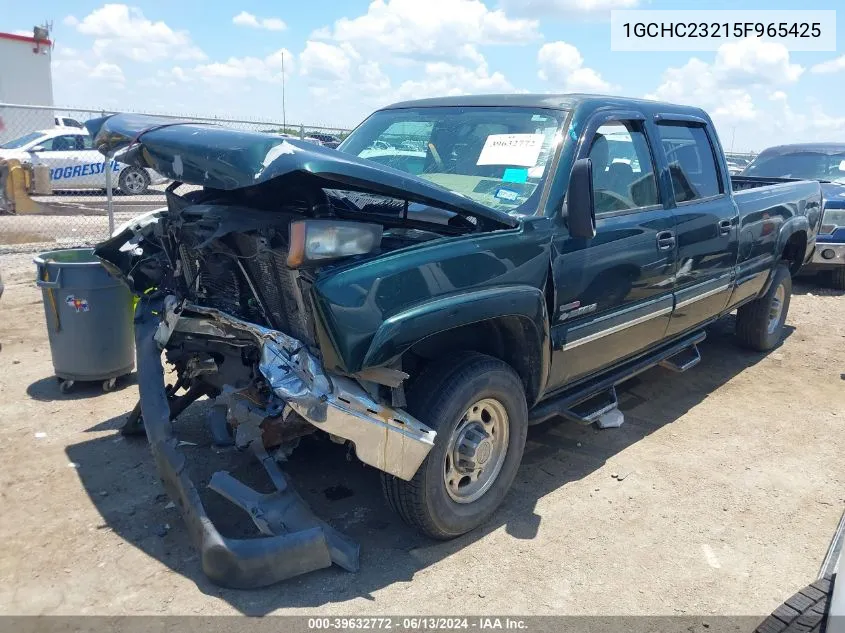 2005 Chevrolet Silverado 2500Hd Ls VIN: 1GCHC23215F965425 Lot: 39632772