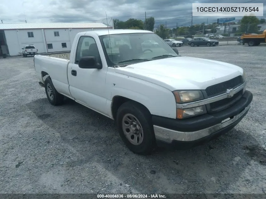 2005 Chevrolet Silverado 1500 Work Truck VIN: 1GCEC14X05Z176544 Lot: 40004836