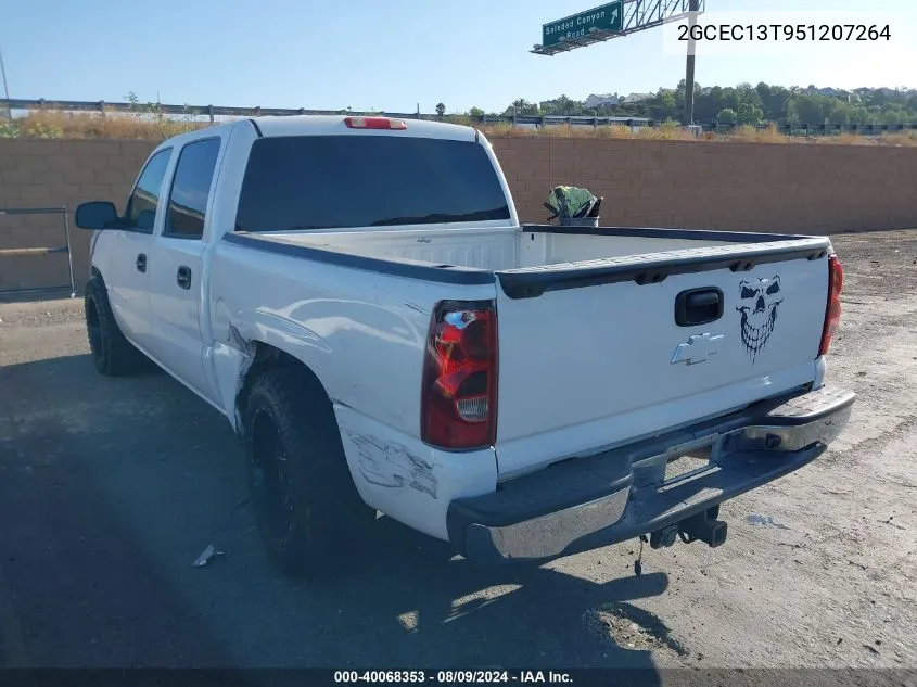 2005 Chevrolet Silverado 1500 Lt VIN: 2GCEC13T951207264 Lot: 40068353