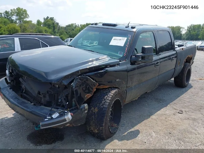 2005 Chevrolet Silverado 2500Hd Lt VIN: 1GCHK23245F901446 Lot: 40114877