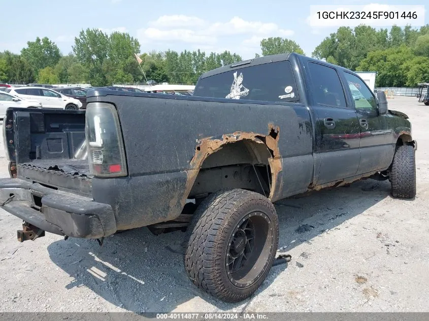 2005 Chevrolet Silverado 2500Hd Lt VIN: 1GCHK23245F901446 Lot: 40114877