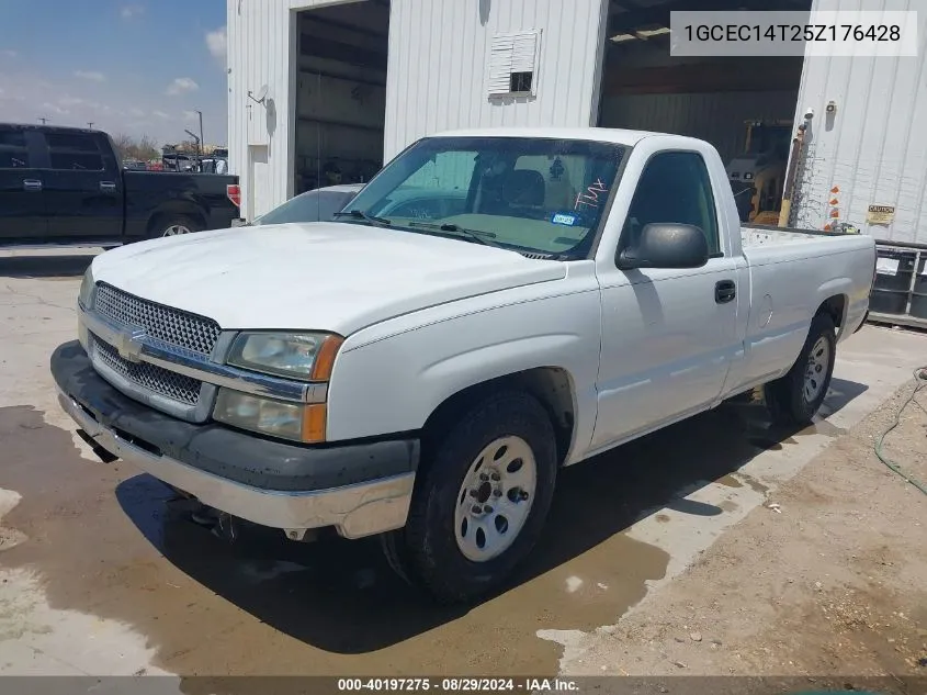 2005 Chevrolet Silverado 1500 Work Truck VIN: 1GCEC14T25Z176428 Lot: 40197275