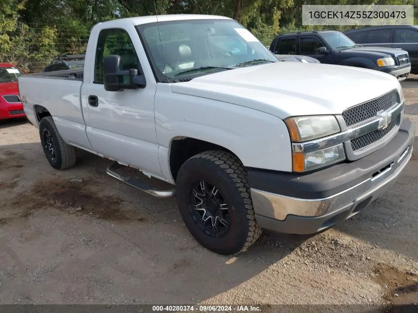 2005 Chevrolet Silverado 1500 K1500 VIN: 1GCEK14Z55Z300473 Lot: 40280374