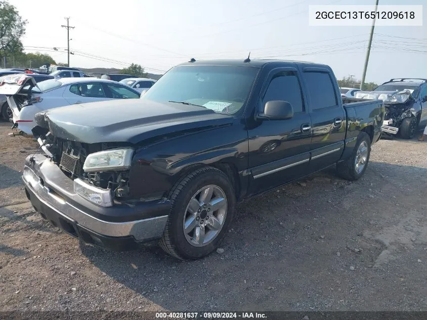 2005 Chevrolet Silverado 1500 Lt VIN: 2GCEC13T651209618 Lot: 40281637