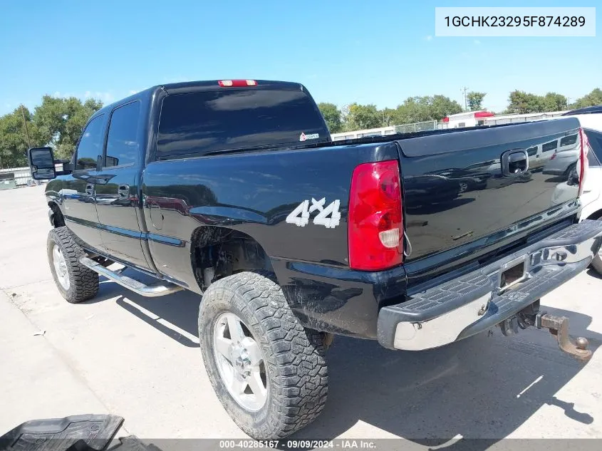 2005 Chevrolet Silverado 2500Hd Ls VIN: 1GCHK23295F874289 Lot: 40285167