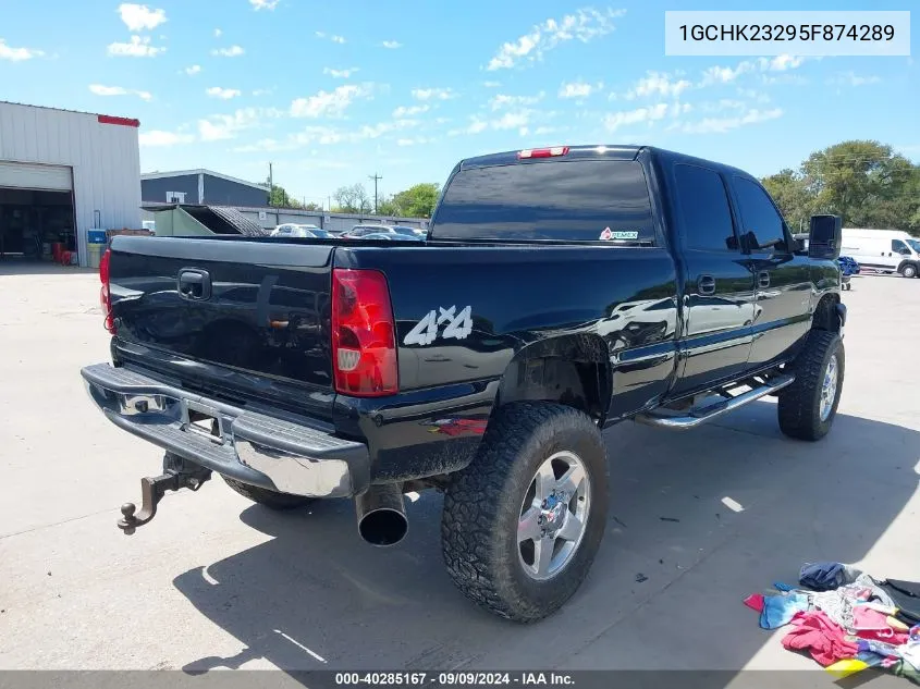 2005 Chevrolet Silverado 2500Hd Ls VIN: 1GCHK23295F874289 Lot: 40285167