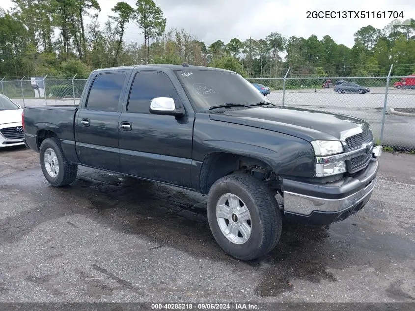 2005 Chevrolet Silverado 1500 Ls VIN: 2GCEC13TX51161704 Lot: 40285218