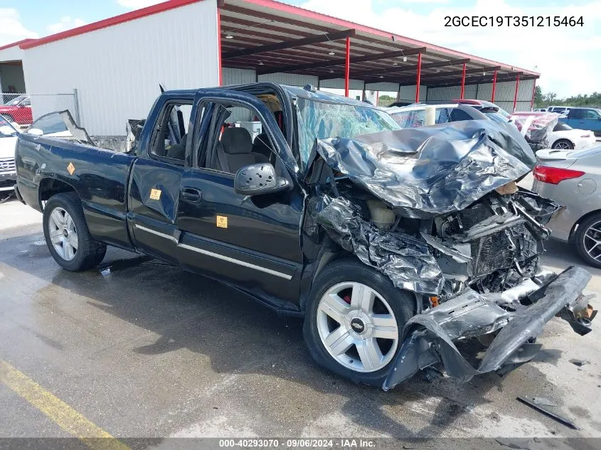 2005 Chevrolet Silverado 1500 Ls VIN: 2GCEC19T351215464 Lot: 40293070