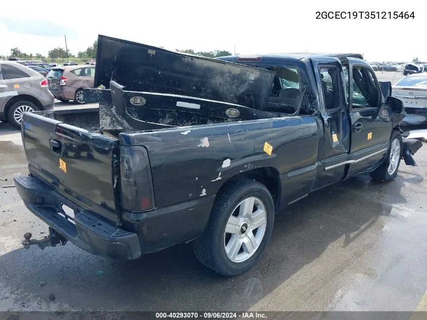 2005 Chevrolet Silverado 1500 Ls VIN: 2GCEC19T351215464 Lot: 40293070