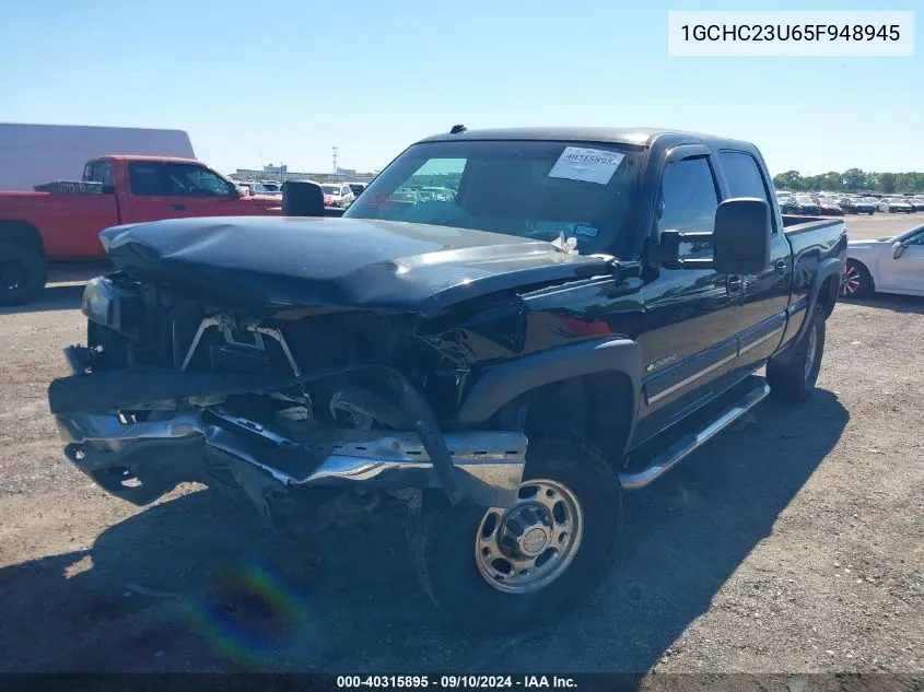 2005 Chevrolet Silverado 2500Hd Ls VIN: 1GCHC23U65F948945 Lot: 40315895