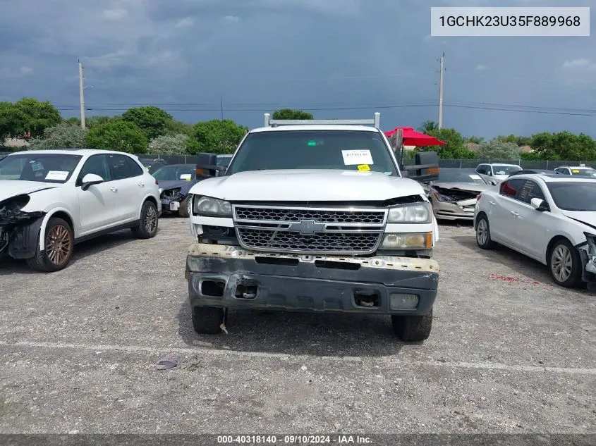 2005 Chevrolet Silverado 2500Hd Ls VIN: 1GCHK23U35F889968 Lot: 40318140