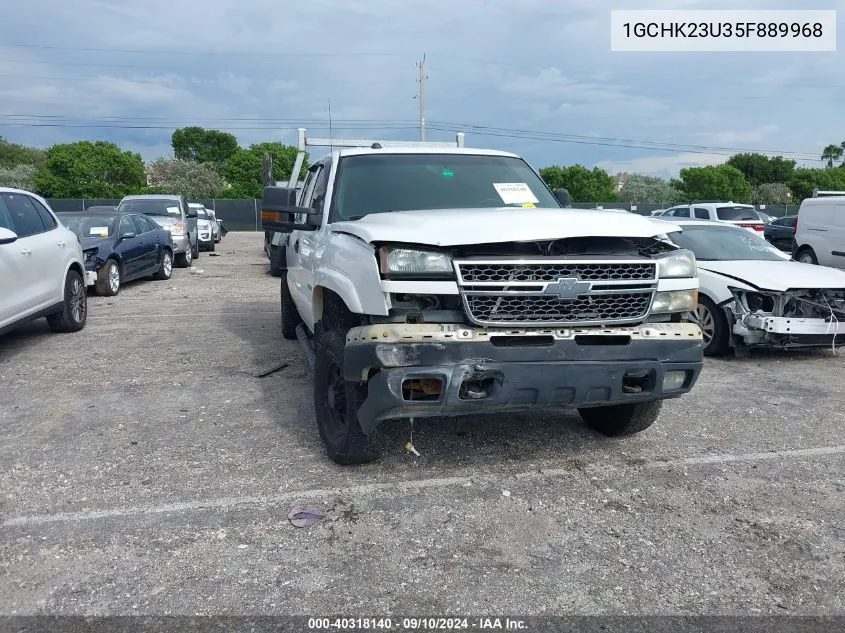 2005 Chevrolet Silverado 2500Hd Ls VIN: 1GCHK23U35F889968 Lot: 40318140