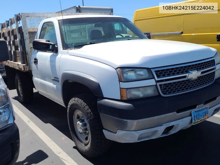 2005 Chevrolet Silverado K2500 Heavy Duty VIN: 1GBHK24215E224042 Lot: 40348490