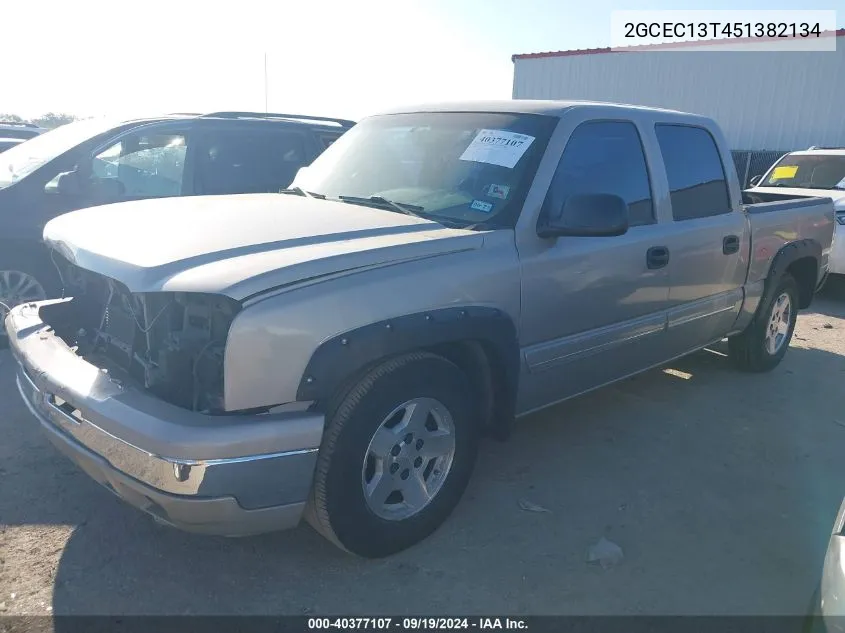 2005 Chevrolet Silverado 1500 Ls VIN: 2GCEC13T451382134 Lot: 40377107