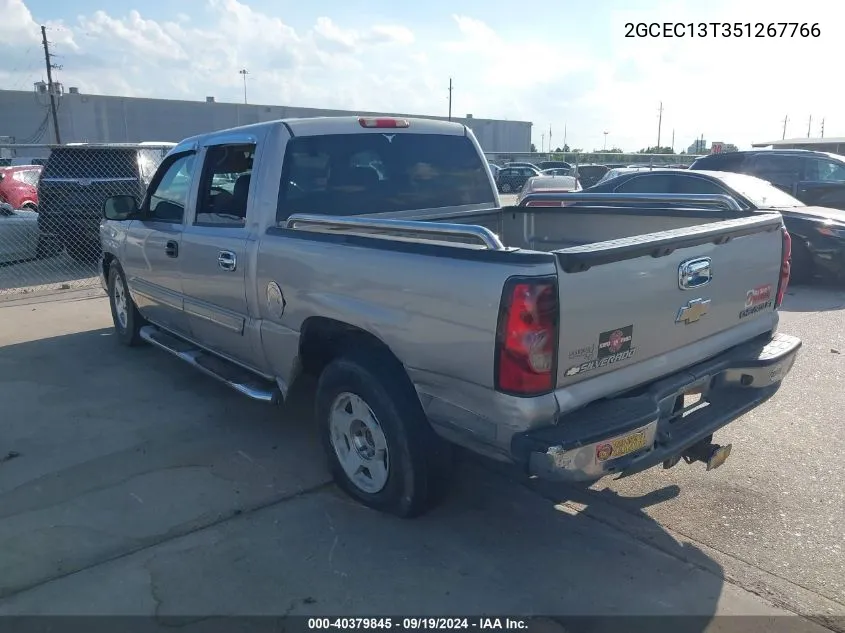 2005 Chevrolet Silverado 1500 Ls VIN: 2GCEC13T351267766 Lot: 40379845