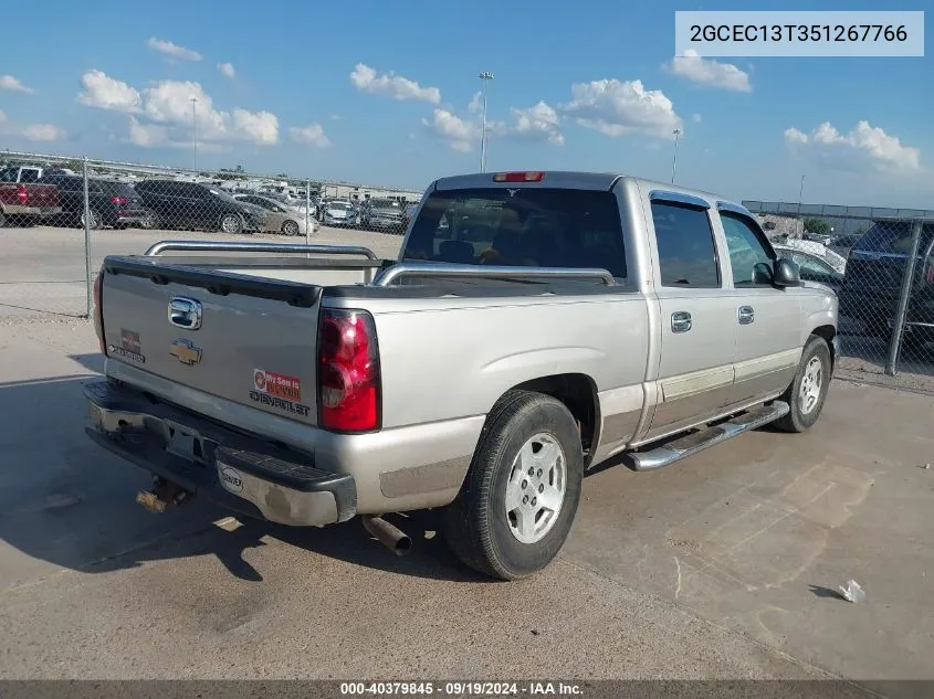 2005 Chevrolet Silverado 1500 Ls VIN: 2GCEC13T351267766 Lot: 40379845