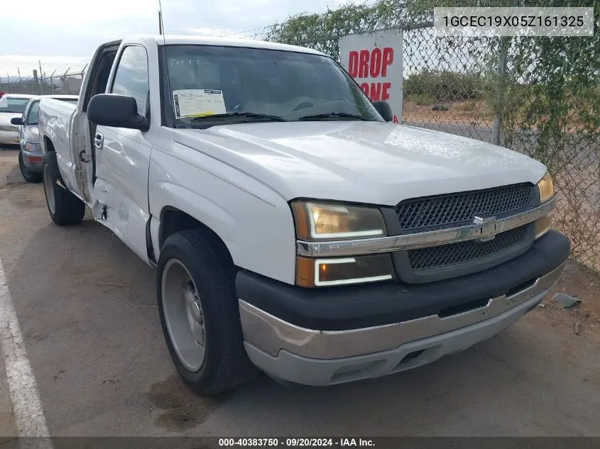 2005 Chevrolet Silverado 1500 Work Truck VIN: 1GCEC19X05Z161325 Lot: 40383750