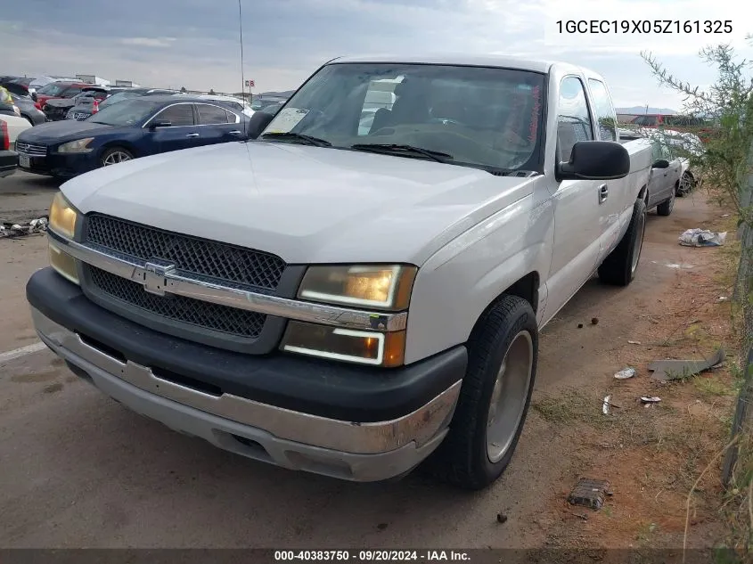 2005 Chevrolet Silverado 1500 Work Truck VIN: 1GCEC19X05Z161325 Lot: 40383750