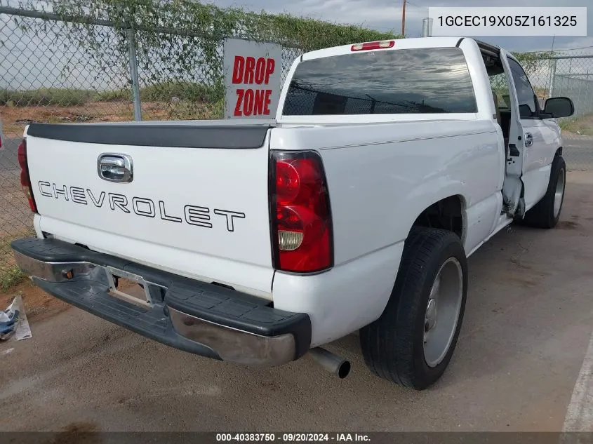 2005 Chevrolet Silverado 1500 Work Truck VIN: 1GCEC19X05Z161325 Lot: 40383750