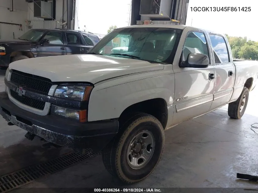 2005 Chevrolet Silverado 1500Hd Ls VIN: 1GCGK13U45F861425 Lot: 40386264